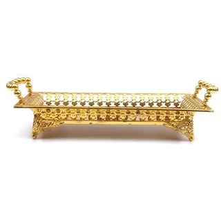 Remingtape EuropäIsche Zarte Obst Teller, Luxus Gold Tablett, Obst Teller, Haupt Kuchen BehäLter