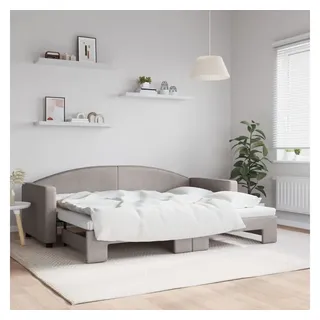 vidaXL Tagesbett 80 x 200 cm Taupe