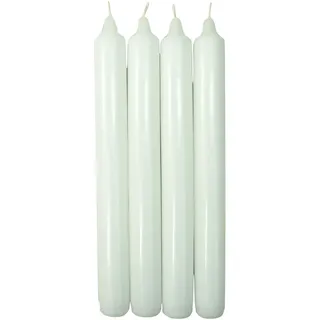 3er Pack Tafelkerzen weiß, ca. 21 x 195 mm (3 x 4 Stück)