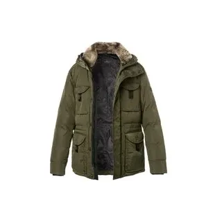 PEUTEREY Herren Jacke grün Mikrofaser unifarben, grün, Herbst/Winter 2025/2026
