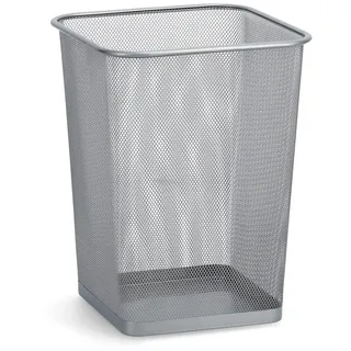 Zeller Papierkorb 27 l Silber