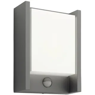 Philips Außenwandleuchte Aluminium 22,0 cm inkl. Bewegungsmelder anthrazit