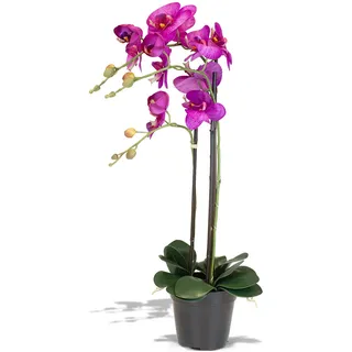 Orchidee Kunstpflanze pink 76 cm