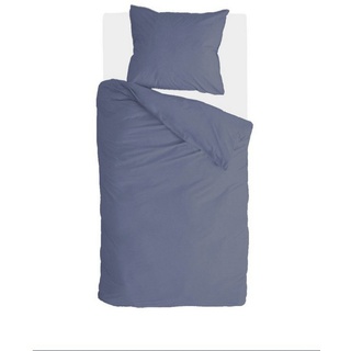 Bettwäsche »Bettwäsche Vintage Cotton Blau - 140x220 cm«, Walra, Blau 100% Baumwolle Bettbezüge