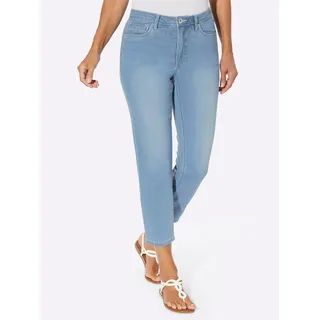 7/8-Jeans CASUAL LOOKS Gr. 23, Kurzgrößen, blau (blue, bleached) Damen Jeans Ankle 7/8 Bestseller