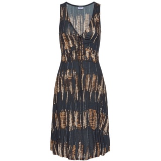 Buffalo Jerseykleid Damen marine-bedruckt Gr.42
