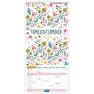 Trötsch Verlag Familienkalender Familienterminer 2027 Wandkalender