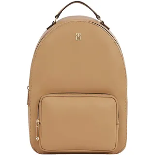 TOMMY HILFIGER Rucksack Th Soft Logotape Backpack Safari Canvas