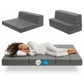 Arensberger Multifold Klappmatratze 140 x 200 x 15 cm H2 Polyester