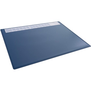 Durable, Unterlage, Schreibunterlage mit Kalender, PP, dunkelblau (65 x 50 cm)