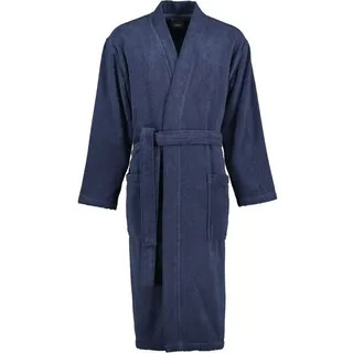CAWÖ Bademäntel Herren Kimono Uni 828 blau - 17 XXL