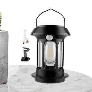 Solar Laterne Outdoor Wasserdicht - Überlebenslampe,Tragbare LED-Lampe Mit 4 Modi Wasserdicht Für Zelt Garten Camping Weg Rasen & Outdoor-Aktivitäten