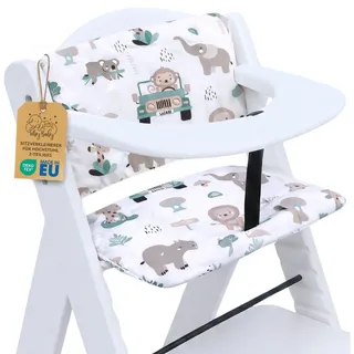 Totsy Baby Sitzverkleinerer Sitzverkleinerer Hochstuhl 2-teilig Sitzkissen für Hauck Stokke weiß