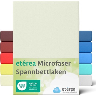 Etérea, Fixleintuch, Microfaser Jersey Spannbettlaken (200 x 200 cm, 180 x 200 cm)