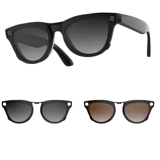 HiBloks polarisierter Clip-On für Ray-Ban Meta Skyler, kompatibel mit Ray-Ban Meta Smart Glasses, modische Schutzbrille
