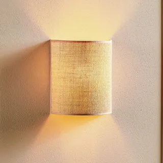 EULUNA Wandlampe Jute (MPNR) braun