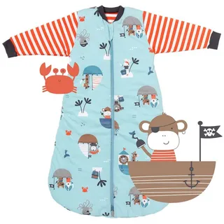 Schlummersack Baby Schlafsack Schlummersack Blau 3,5 TOG 90