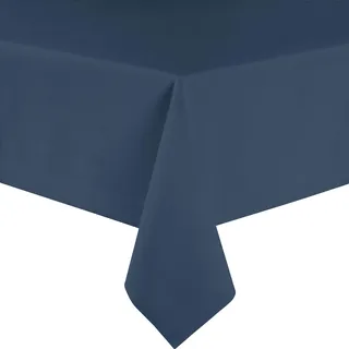 Sander Tischdecke Loft fleckabweisend Jeansblau Größe 135x220 cm