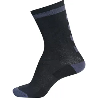 hummel Elite Indoor Socken kurz black/asphalt 46-48