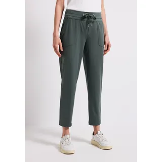 STREET ONE Style Bonny Loose Fit Hosen Grün 44