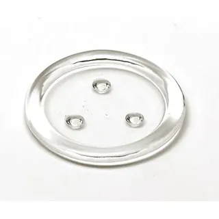 Haymann NA-und 46977 Glas Kerzenteller ø10,5cm klar Glasteller