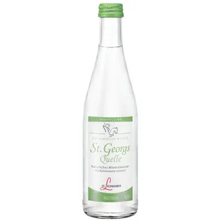 Mineralwasser - MEDIUM St. Georgsquelle 0,33l inkl. 15 Cent