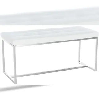 CLP Sitzbank Barci Weiß 48 x 0 x 0 cm