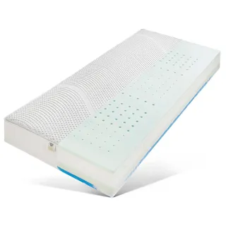 Taschenfederkernmatratze GEL STYLE TFK 2500, Hemafa, 25 cm hoch, Matratze in 90x200, 140x200 cm und weiteren Größen erhältlich weiß 90 cm x 200 cm x 25 cm