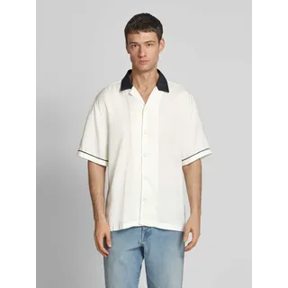 Freizeithemd mit Reverskragen Modell 'Cruiz', Offwhite, M
