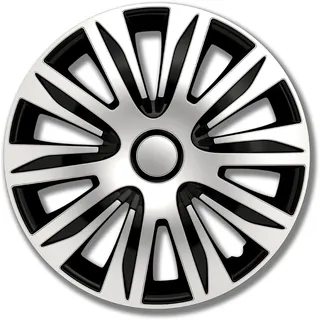 PETEX Nardo 14 Zoll 4 Stück Silber/Schwarz