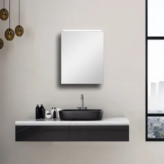 DSK Talos 50 cm silber mit Steckdose
