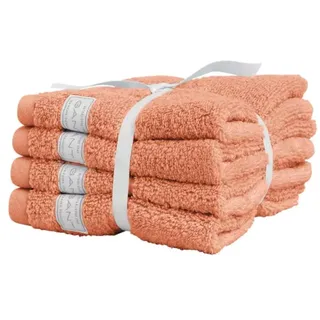 GANT Premium Towel 30X30 4-Pack Farbe Apricot Cream Größe 4x30x30