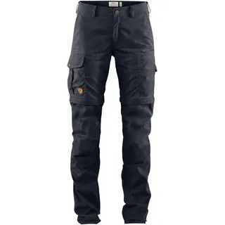 Fjällräven Karla Pro Zip-Off-Hose Damen Blau 36