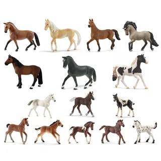 Schleich Pferde Pferde-Set 15-teilig 42567