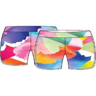 Hurley Damen Sundance Swim Short Bikini Bottoms, Sonnentanz, XS
