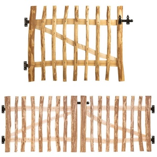 BooGardi Gartentor Staketentor Bausatz, (Höhe 150cm x Breite 90cm Lattenabstand 7-9cm · 168 Größen), Gartentür Holztor Staketenzaun Zauntor Gartenzaun 90 cm x 150 cm