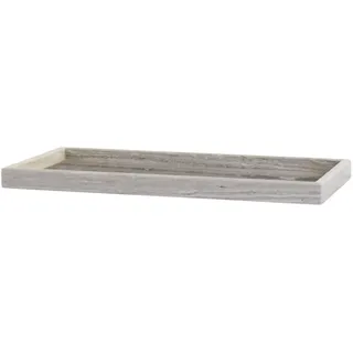Chic Antique Morlaix Tablett aus Marmor rechteckig, H4/L60/B22 cm, latte