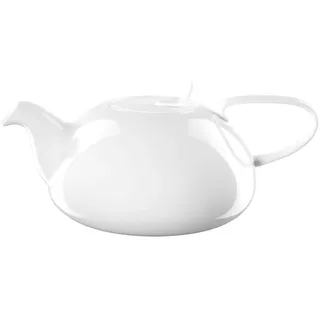 ASA Selection Teekanne mit Edelstahlsieb ATABLE in Farbe weiß glänzend