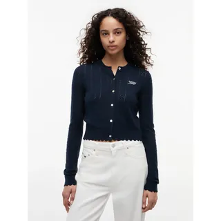 Tommy Hilfiger TJW Pointelle Cardigan Blau XS