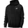 Kapuzenjacke black/white XXL
