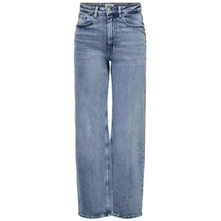Only ONLJUICY High Waist Wide Leg Blau 30/32