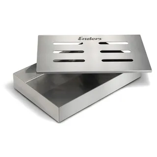 Enders Räucherbox 3,5 x 13,5 cm Edelstahl grau