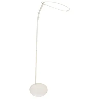 roba® Betthimmel Himmelstange Hochstahlprofil, Universal Himmelhalter für Babybetten weiß 150 cm