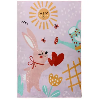 OBSESSION Magic Kids ML 106 Kinderteppich 115 x 160 cm Rosa/Mehrfarbig