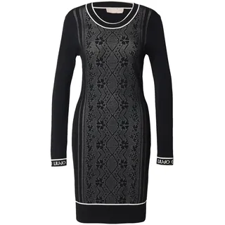 Liu Jo Kleid MAGLIA schwarz / silber / weiß S