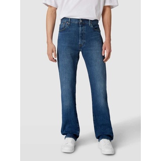 Straight Leg Jeans im 5-Pocket-Design Modell '501 BEST OF LOVE', Jeansblau, 34/32