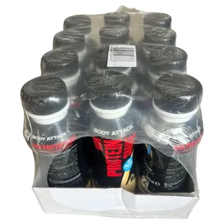 Body Attack Protein Shake Vanille 12 x 500 ml