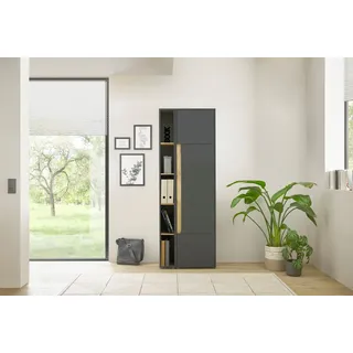 Home Affaire Büromöbel-Set CiTY/GiRON, (Set, 2-tlg) grau