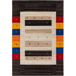 benuta Nest Wollteppich, Mehrfarbig, Textil, Beton Optik, Rechteckig, 300x400 cm, Gots, pflegeleicht, Teppiche & Böden, Teppiche, Naturteppiche
