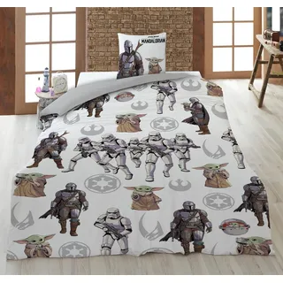 kk shopping versandhandel klaus kolodzie Star Wars Mehrfarbig 135 x 200 cm + 80 x 80 cm